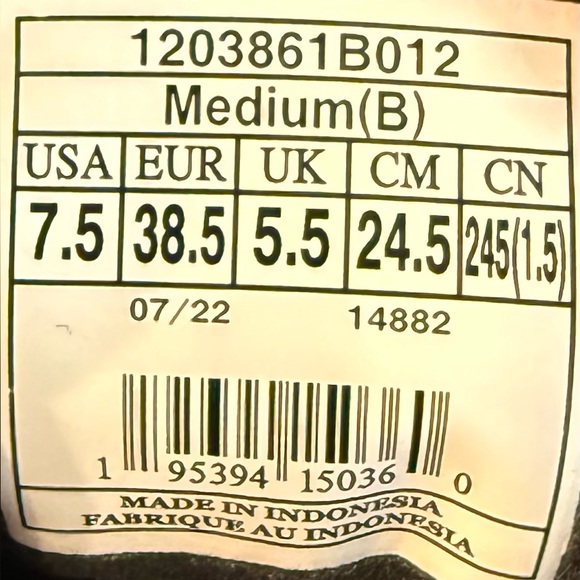 Brooks Revel 6 Black and White Sneakers Women’s Size 7.5 - Picture 8 of 8